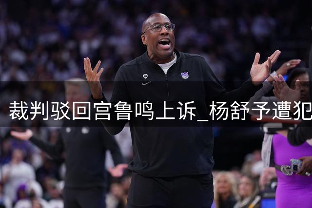 裁判驳回宫鲁鸣上诉 杨舒予遭犯规维持原判